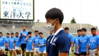 [ラグビー] 「ラグビー部の看板を背負う役職」鳥越千嵩学生スタッフが選んだチームを支える道