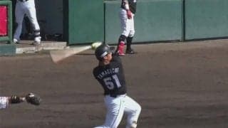 HR王との声も…22歳大砲が「右の村上宗隆」　“打った瞬間弾”に衝撃「弾道バケモノ」