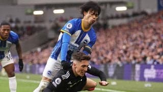 「キレッキレ」「切り返しやばい」三笘薫の切り返しに相手もついていけず、チームは8試合ぶりの敗戦も話題「三笘りかける」