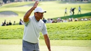 ウッズがかなえたファンの願い 事故後ベスト「67」のラウンド中