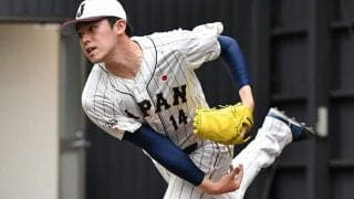 ダルビッシュが佐々木朗希を絶賛　投球練習見守り「球速いしフォークもスライダーも…」