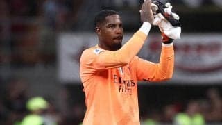 ミラン守護神メニャン、全体練習に合流