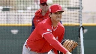 【MLB】大谷翔平、初実戦で最速156キロ「問題なかった」　投球時間制限にも手応え、一問一答