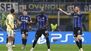 ルカクが決勝弾、インテルが10人の堅守ポルトにウノゼロ先勝《CL》