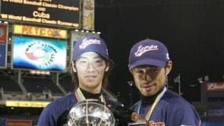 初代WBC侍ジャパンの西岡剛が振り返る、アメリカ戦のタッチアップ、韓国戦での「完璧」な一発、気まずかったシャンパンファイト