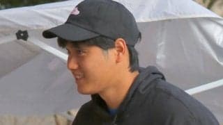 【MLB】「やっぱり黒似合う」　ラフな“統一コーデ”で注目「紐可愛い」【#きょうの大谷さん】