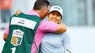 畑岡奈紗が4連続バーディ締め 首位発進に「1日目の目標はクリアかな」