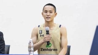 琉球に加入した開志国際高校1年の平良宗龍「この舞台に立つチャンスが巡ってきた」