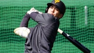 突如現れた“坂本の後継者”　爆速打球にファン戦慄「フォロースルーかっけえ」