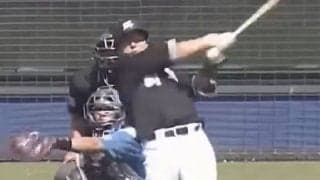 “打った瞬間”の豪快弾が「中田翔みたい」　覚醒間近の22歳は「50本打ちそう」