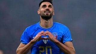 ユベントスとの対戦が決まったフライブルクのイタリア代表FWグリフォ｢代表のチームメートと対戦できて嬉しい｣