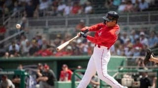 【MLB】吉田正尚、実戦デビューで1打点　米メディアも評価「逆方向へ楽に打っていた」