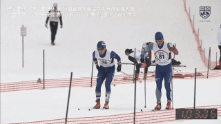 第96回全日本学生スキー選手権大会 クロスカントリー 男子1部30km / 女子1部15kmCマス【見逃し配信】