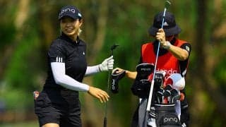 【速報】今季初イーグルも 渋野日向子は3日目「66」