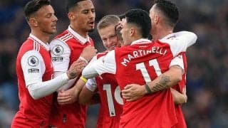 マルティネッリ2戦連発のアーセナルが連勝で首位キープ！　後半開始直後の電光石火弾でレスター撃破《プレミアリーグ》