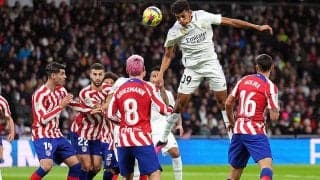 今季3度目のマドリードダービーは痛み分け…10人アトレティコが先制もレアルが新星アルバロ・ロドリゲスの初ゴールで追いつく《ラ・リーガ》