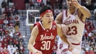 7試合連続2ケタ得点の富永啓生…11得点4スティールを挙げてネブラスカ大が4連勝