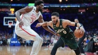 イースト上位対決はセルティックスに軍配…テイタムの勝ち越し3Pでシクサーズを撃破