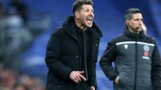 シメオネこける！ダービーの前半好機逸に盛大なリアクション