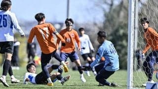 川崎のドリブラー名願斗哉が「左SBで先発」＆「ゴール」で出場アピール！ 終盤に足をつりかけるも、「一番若いんで、足をつって寝転んでられない」とフル出場