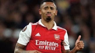 負傷から3カ月…アーセナルのジェズスは公式戦復帰目前？ 　戦力充実で指揮官は起用急がず