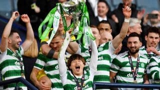 2ゴールでカップ戦連覇に導いた古橋亨梧、ファンへの想いを語る「みんなが笑って喜んでいる姿を見るために、日々努力している」