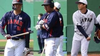 侍ジャパン強化試合で無安打に終わった村上宗隆、山田哲人、山川穂高　それでも球界ＯＢが「あまり心配していない」と語る理由