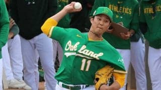 【MLB】藤浪晋太郎が“メジャー初登板”　2回1安打3四球無失点、大谷と9年ぶり投げ合い