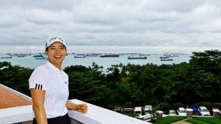 渋野日向子はスイングと向き合いながら「1個ずつできることを」