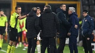 クレモネーゼ戦で審判罵倒のモウリーニョ監督に2試合のベンチ入り禁止処分