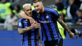 インテル、シュクリニアルとディマルコが次節レッチェ戦で復帰へ