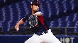 ダルビッシュ、岡林に死球「申し訳ない」　状態気遣う「何もない事を祈ります」
