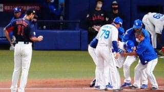 ダルビッシュ、岡林に死球で「動揺してしまった」　“主力”へのアクシデントに配慮