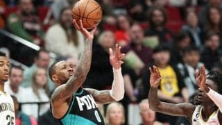 デイミアン・リラードがMJ超えの記録達成…今シーズン13回目の40得点ゲーム