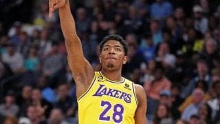 レブロン不在のレイカーズがサンダーとの接戦を制す…途中出場八村は攻守で躍動