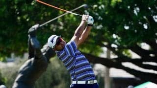 【速報】松山英樹は後半3バーディ奪取で「71」