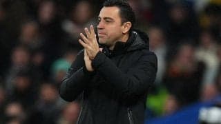 「結果には満足」クラシコで先勝のバルセロナ、チャビ監督は勝利喜ぶも内容に言及「あまり満足していない」