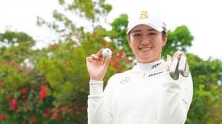 「帰り道に気をつける」 稲見萌寧がパー4でイーグル2発