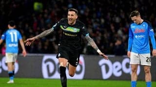 ベシーノが豪快ミドル弾、ラツィオが独走ナポリの連勝を8でストップ《セリエA》