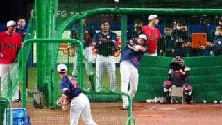 大谷翔平の驚弾連発で口あんぐり…　隣でウキウキの“たっちゃん”が「かわいい」