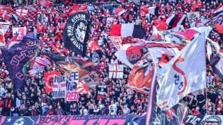 「勝利の女神降臨」元NGT48荻野由佳が駒場での「頭から真っ赤な観戦姿」公開！ お守りを手にして、「最高でした感動した」を興奮綴る