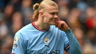 「不敵な笑み」194cmハーランドが198cmバーンと一触即発！乱闘寸前の事態に「どちらが勝つでしょうか？」