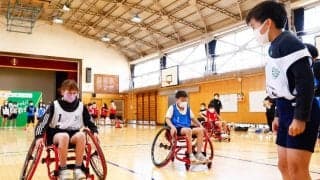 学年を越えて絆を深めた、全員参加型のパラスポーツ運動会
