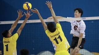 身長2mの甲斐優斗 アウトサイドヒッターとして初の海外遠征へ「アウトサイドはすごく楽しい」【男子日本代表若手有望選手合宿】