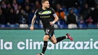 ラツィオに暗雲…インモービレがケガで公式戦2試合を欠場か