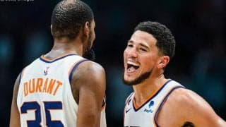 サンズのデュラントとブッカーがデュオ結成後の3試合でNBA史上4位の計188得点をマーク