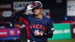 大谷翔平、打率.556＆OPS2.044でWBC開幕へ　痛烈中前打で“4試合連続安打”
