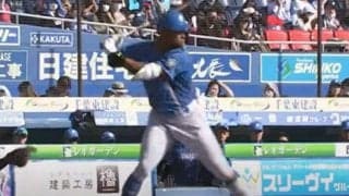 スタンド一直線…驚愕の弾道が「メジャーリーガー」　逆風切り裂く「パワー魅力的」