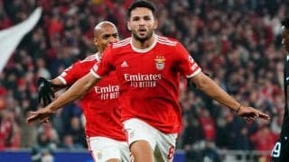 ベンフィカFWゴンサロ・ラモス、余裕の8強入りも「簡単そうに感じてそうでもない」