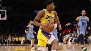 八村塁、6試合ぶり2ケタの17得点と躍動…レイカーズがグリズリーズを下して連勝